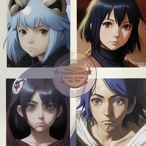  mandalorian., manga big eyes expressive faces colorful hair hayao miyazaki masashi kishimoto makoto shinkai clamp yoshiyuki sadamoto