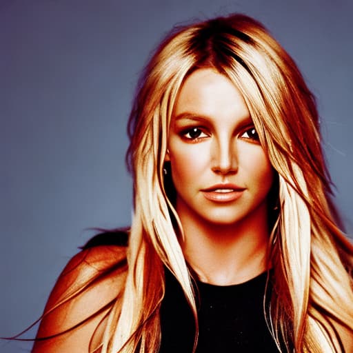 portrait+ style Britney Spears queer face