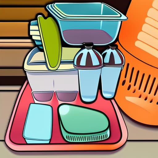  disorganized tupperware