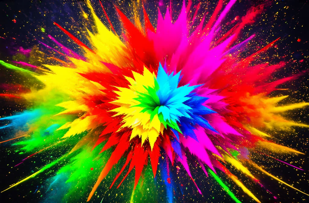  explosion of colors holi colorful indian background ar 3:2 {prompt}, maximum details