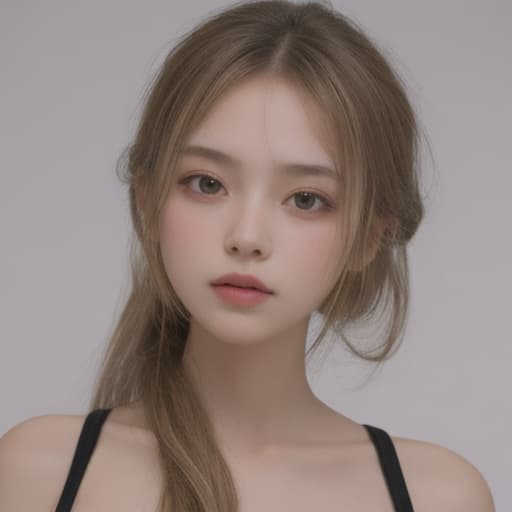  girl, best quality, solo, headshot, simple background