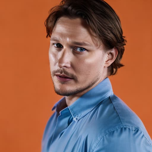 portrait+ style David Oakes queer face