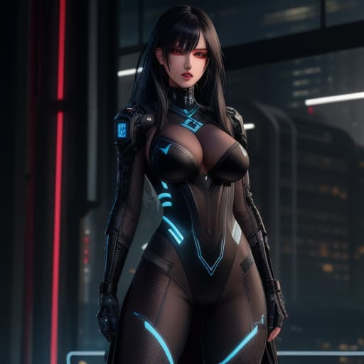 , , , , full body, , cyberpunk augmentation, cyberware, cyborg, carbon fiber, chrome, implants, metal skull, , , , , bloody, cyber clothing, dark atmosphere, dark night, scars, (disheveled hair:1.1), black eyeshadow, beautiful detailed glow, detailed, Cinematic light, intricate detail, highres, , rounded eyes, detailed facial features, high detail, sharp focus, smooth, aesthetic, extremely detailed, insanely detailed and intricate dark industrial factory background, slim body,, , , , ly , stylish pose, <lora:add_detail:0.4> <lora:epi_noiseoffset2:0.4> <lora:hairdetailer:0.6>, ism, <lora:more_details:0.3> <lora:add-detail-xl:1.2> <lora:Detai