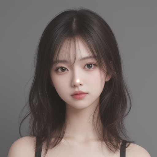  girl, best quality, solo, headshot, simple background