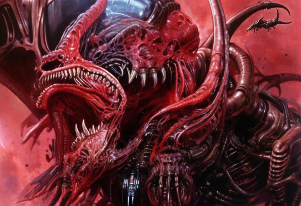  species, xenomorph, monster, space, realism, horror