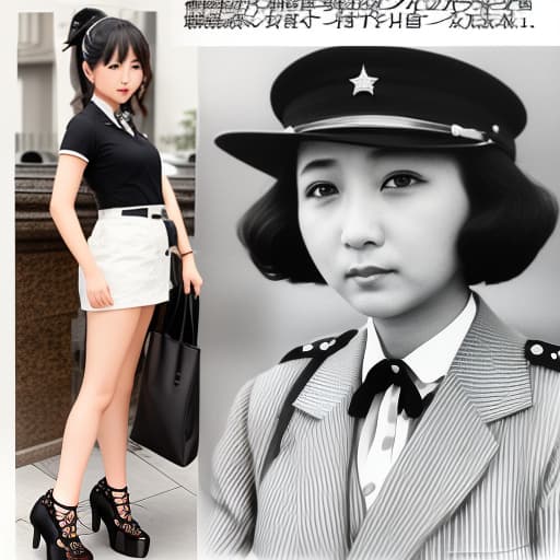  戦前の若い女性 女性 ファッション