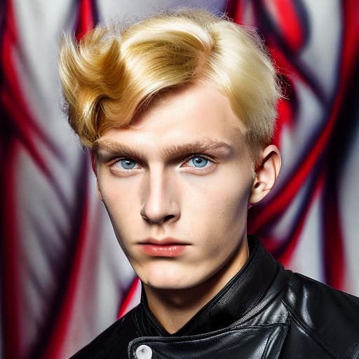 portrait+ style Czech Republic LGBT queer twink blonde hunk dude face