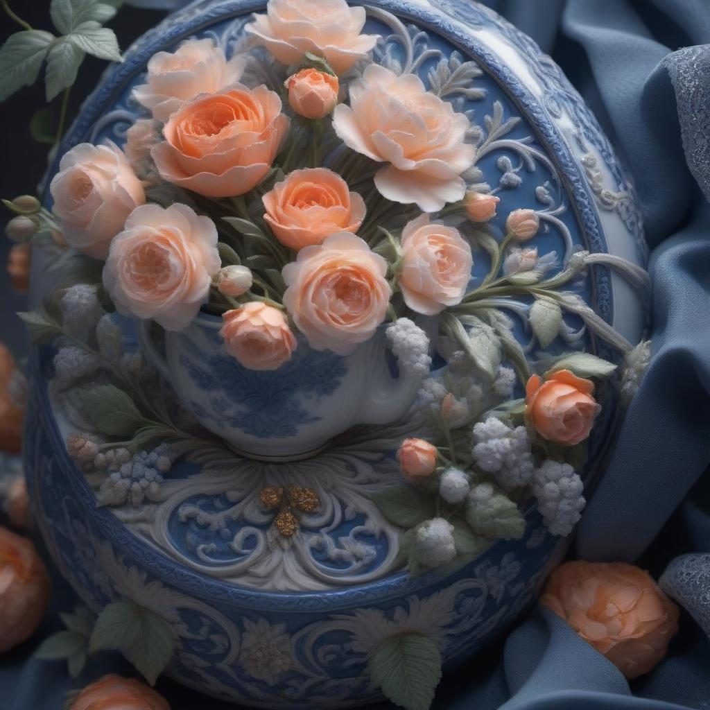  Porcelain process hyperrealistic, full body, detailed clothing, highly detailed, cinematic lighting, stunningly beautiful, intricate, sharp focus, f/1. 8, 85mm, (centered image composition), (professionally color graded), ((bright soft diffused light)), volumetric fog, trending on instagram, trending on tumblr, HDR 4K, 8K