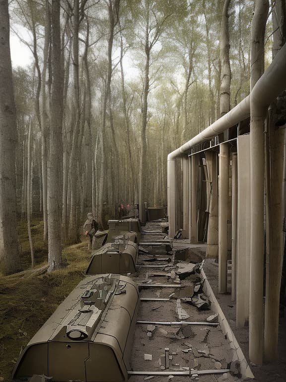 dvarchmodern sci fi world war 1 trench