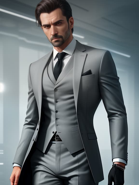  a scrubbed intelligence agent, a man with an ugly face in a business suit, a close face, a horbado hyperrealistic, full body, detailed clothing, highly detailed, cinematic lighting, stunningly beautiful, intricate, sharp focus, f/1. 8, 85mm, (centered image composition), (professionally color graded), ((bright soft diffused light)), volumetric fog, trending on instagram, trending on tumblr, HDR 4K, 8K