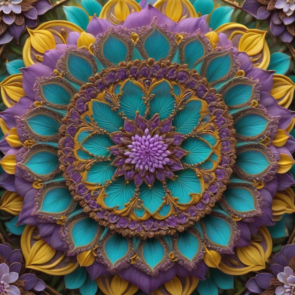  breathtaking (mandala: 1.5), intricate large patterns, bright colors, brightness, colors lilac, yellow, turquoise, brown, 8к . award winning, professional, highly detailed, civitai hyperrealistic, full body, detailed clothing, highly detailed, cinematic lighting, stunningly beautiful, intricate, sharp focus, f/1. 8, 85mm, (centered image composition), (professionally color graded), ((bright soft diffused light)), volumetric fog, trending on instagram, trending on tumblr, HDR 4K, 8K