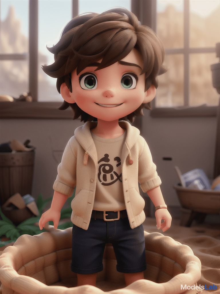  actual 8k photo of a small boy playing in a sandbox, happy colors, bright eyes, clear eyes, warm smile, smooth soft skin, big dreamy eyes, beautiful intricate brown hair, anime wide eyes, soft lighting, detailed face, by makoto shinkai, stanley artgerm lau, wlop, rossdraws, concept art, digital painting hyperrealistic, full body, detailed clothing, highly detailed, cinematic lighting, stunningly beautiful, intricate, sharp focus, f/1. 8, 85mm, (centered image composition), (professionally color graded), ((bright soft diffused light)), volumetric fog, trending on instagram, trending on tumblr, HDR 4K, 8K