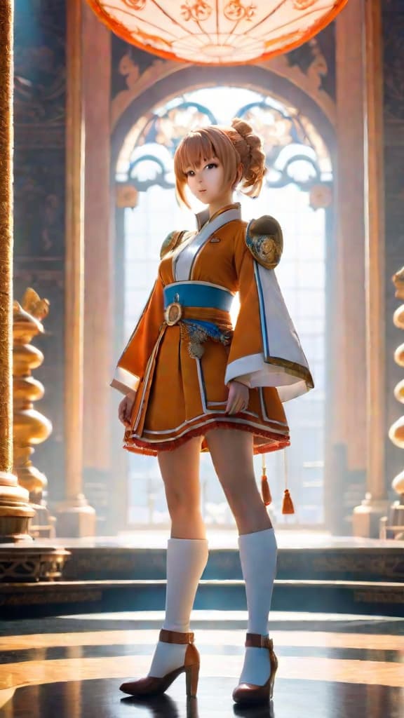  anime art: characters push limits in hyperbolic time chamber, risking tearing reality's fabric. hyperrealistic, full body, detailed clothing, highly detailed, cinematic lighting, stunningly beautiful, intricate, sharp focus, f/1. 8, 85mm, (centered image composition), (professionally color graded), ((bright soft diffused light)), volumetric fog, trending on instagram, trending on tumblr, HDR 4K, 8K