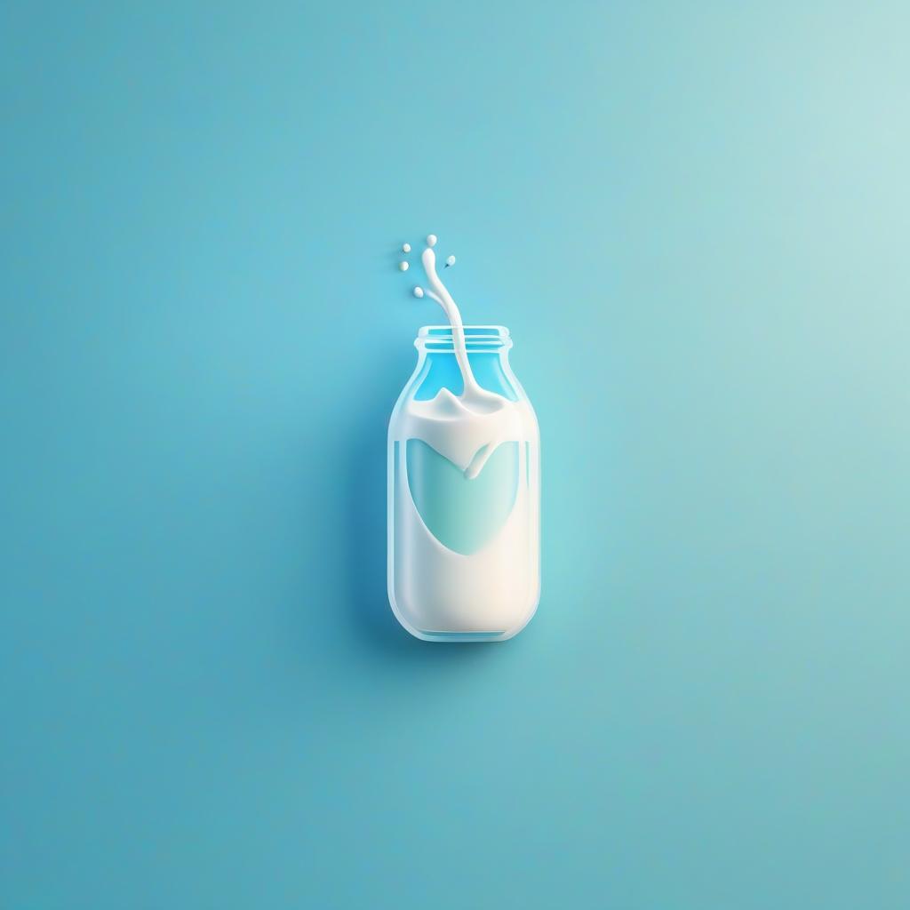  design of a minimalistic logo depicting the health with milk in blue, milky, green colors. add lines as an additional design element. v 5, logo hyperrealistic, full body, detailed clothing, highly detailed, cinematic lighting, stunningly beautiful, intricate, sharp focus, f/1. 8, 85mm, (centered image composition), (professionally color graded), ((bright soft diffused light)), volumetric fog, trending on instagram, trending on tumblr, HDR 4K, 8K