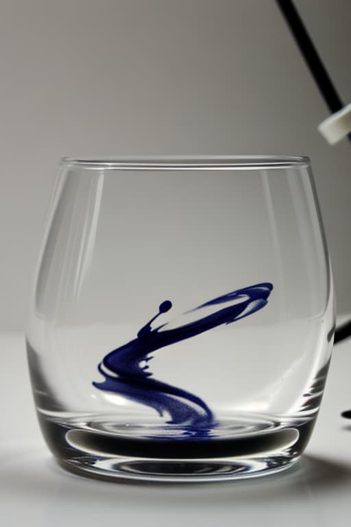  Ink in water