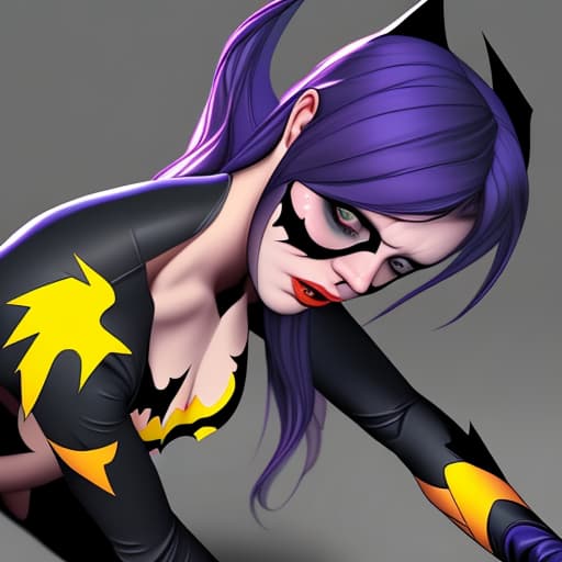  Batgirl beaten up badly