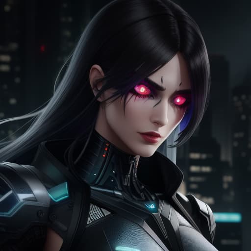  , , , full body, , cyberpunk augmentation, cyberware, cyborg, carbon fiber, chrome, implants, metal skull, , , , , bloody, cyber plate armor, dark atmosphere, dark night, scars, (disheveled hair:1.1), black eyeshadow, beautiful detailed glow, detailed, Cinematic light, intricate detail, highres, rounded eyes, detailed facial features, high detail, sharp focus, smooth, aesthetic, extremely detailed, insanely detailed and intricate dark industrial factory background, slim body,, , ly , stylish pose, <lora:add_detail:0.4> <lora:epi_noiseoffset2:0.4> <lora:hairdetailer:0.6> <lora:more_details:0.3> <lora:add-detail-xl:1.2> <lora:DetailedEyes_V3:1.2> <lora:sd_xl_offset_e