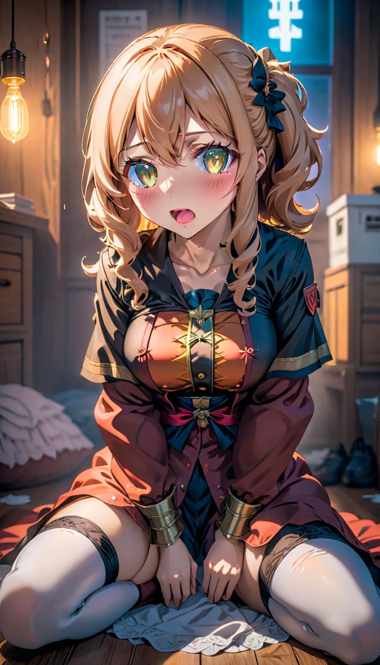  anime artwork make her cry while sitting on the floor. she sat and roared in pain . anime style, key visual, vibrant, studio anime, highly detailed, sticker hyperrealistic, full body, detailed clothing, highly detailed, cinematic lighting, stunningly beautiful, intricate, sharp focus, f/1. 8, 85mm, (centered image composition), (professionally color graded), ((bright soft diffused light)), volumetric fog, trending on instagram, trending on tumblr, HDR 4K, 8K