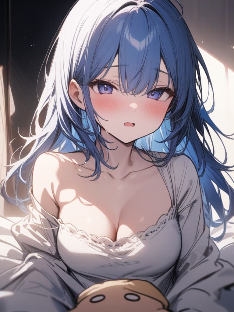  blue hair, twin tail, , , , woman inserted in women,, sheet girls, gles girls, girls wearing gles, herola, s, and ren, small s, infants body, open your mouth large and cry, masterpiece, best quality,8k,ultra detailed,high resolution,an extremely delicate and beautiful,hyper detail