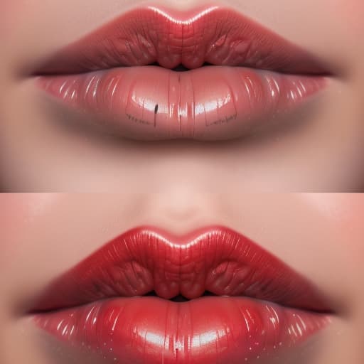  a close up of a woman's lips with a red lipstick, realistic illustrative painting, highly detailed digital painting, realistic detailed painting, glossy digital painting, imaginefx : : hyperrealism, by Christian W. Staudinger, detailed realistic painting, photorealistic digital painting, detailed realism painting, hyperrealistic digital painting, hyper realistic digital painting, hyperrealism painting