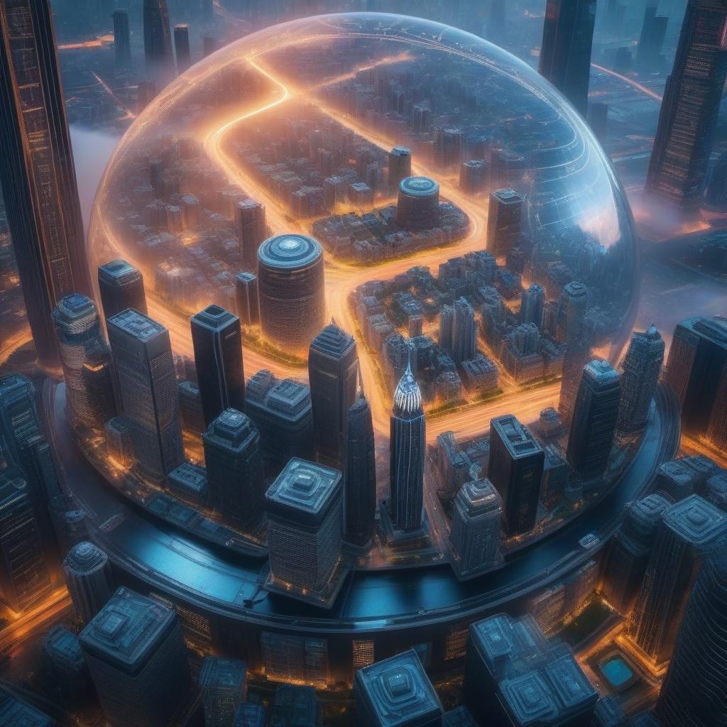  A cyberank-style city hyperrealistic, full body, detailed clothing, highly detailed, cinematic lighting, stunningly beautiful, intricate, sharp focus, f/1. 8, 85mm, (centered image composition), (professionally color graded), ((bright soft diffused light)), volumetric fog, trending on instagram, trending on tumblr, HDR 4K, 8K