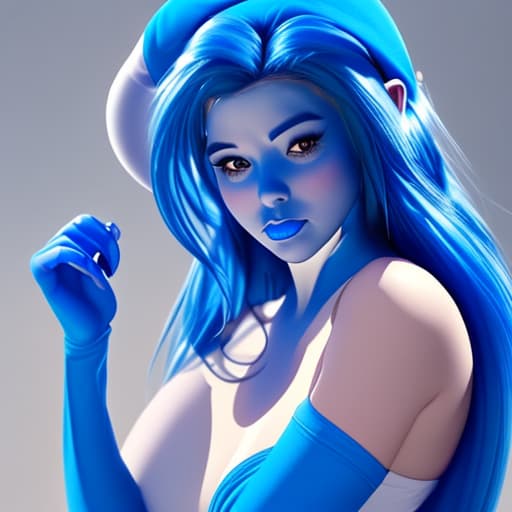  Sad smurfette saying I need you