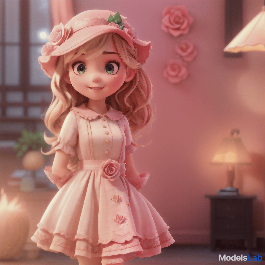  a cute girl with a rose hat, 8k selfie hyperrealistic, full body, detailed clothing, highly detailed, cinematic lighting, stunningly beautiful, intricate, sharp focus, f/1. 8, 85mm, (centered image composition), (professionally color graded), ((bright soft diffused light)), volumetric fog, trending on instagram, trending on tumblr, HDR 4K, 8K