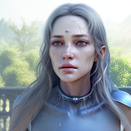  radiance, realistic, detailed, textured, skin, hair, eyes, by alex huguet, mike hill, ian spriggs, jaecheol park, marek denko