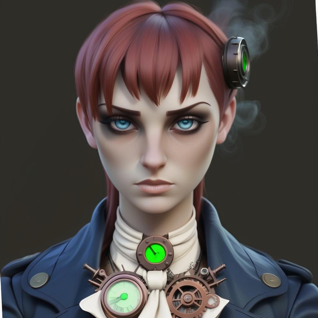  make steampunk style without changing your face and hair