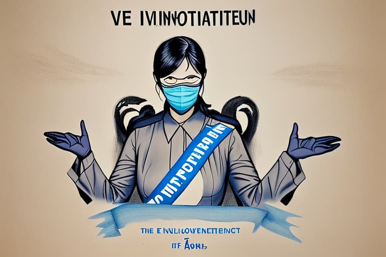  POSTER DRAWING FOR THE IMPORTANCE OF VOLUNTEERISM IN THE CURRENT PANDEMIC SITUATION.