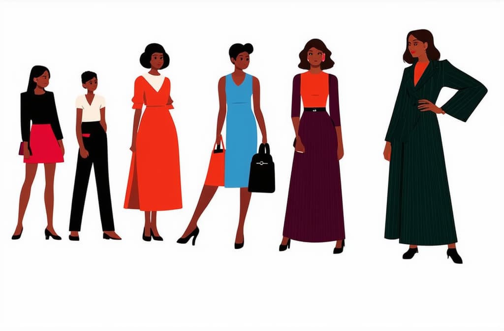  flat illustration, flaticon, (illustration:1.15), group of women. illustration of women. color simple illustration on white background ar 3:2, [cory loftis, strobist, pascal campion :: 0.2]