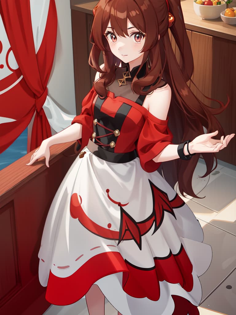  girls, red brown hair, shortcuts, in chans, girls who can talk with pokemon, cute, named named, quiet, masterpiece, best quality,8k,ultra detailed,high resolution,an extremely delicate and beautiful,hyper detail