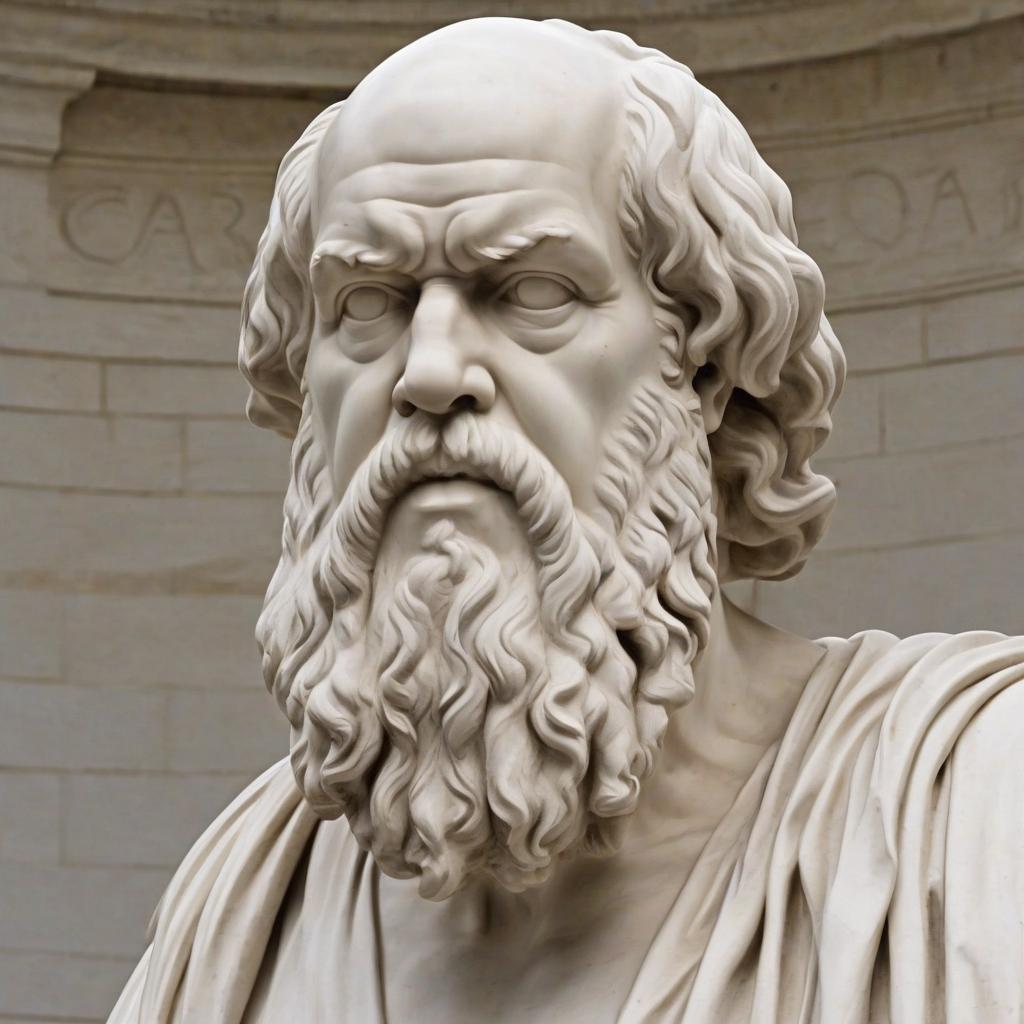  socrates statue enlightens other minds