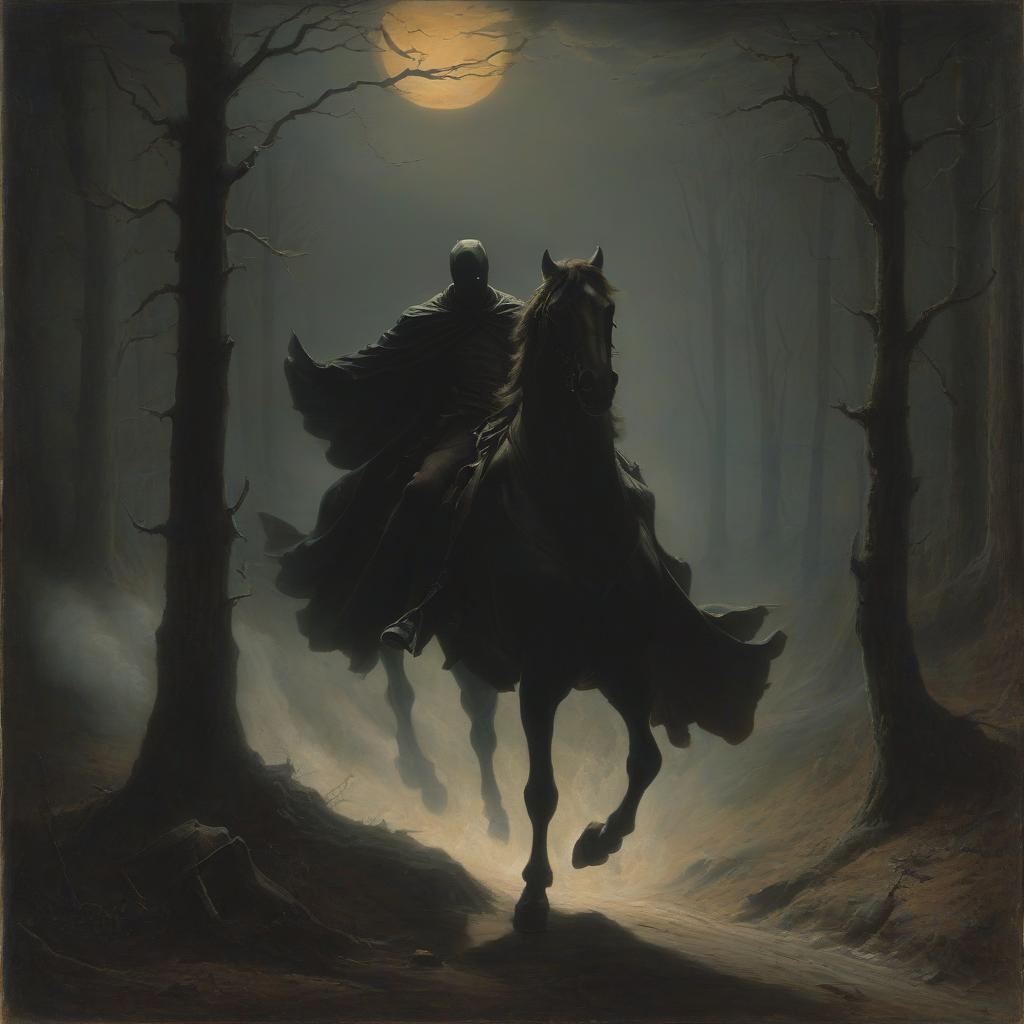  the headless horseman, thomas mein reed.