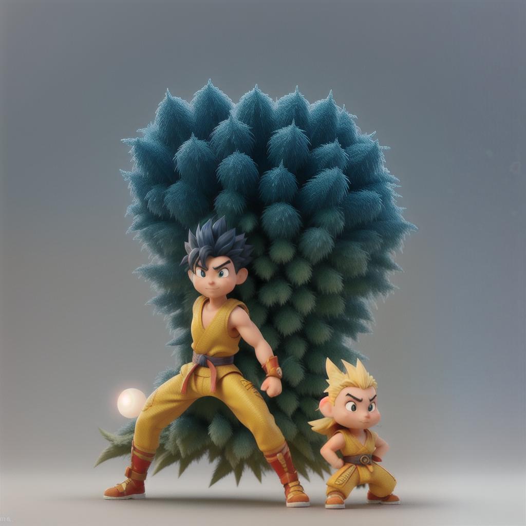  a warrior with spiky hair and a martial arts gi, in the energetic and exaggerated style of akira toriyama, with vibrant colors and dynamic action lines. hyperrealistic, full body, detailed clothing, highly detailed, cinematic lighting, stunningly beautiful, intricate, sharp focus, f/1. 8, 85mm, (centered image composition), (professionally color graded), ((bright soft diffused light)), volumetric fog, trending on instagram, trending on tumblr, HDR 4K, 8K