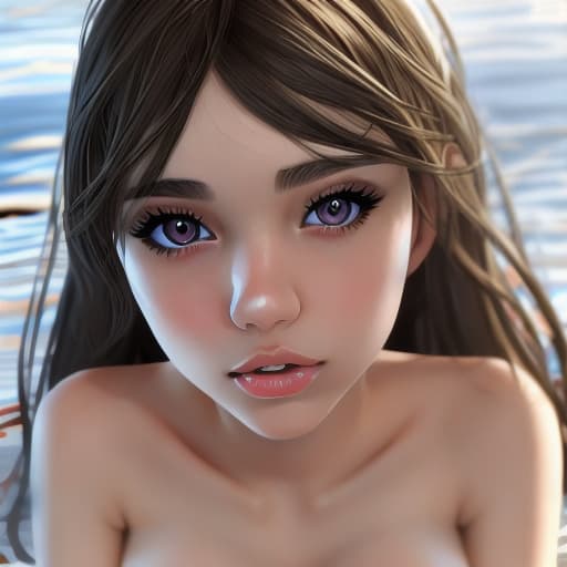  Porn actress Mila Azul, ultra realistic body, realistic face, realistic eyes, realistic lips