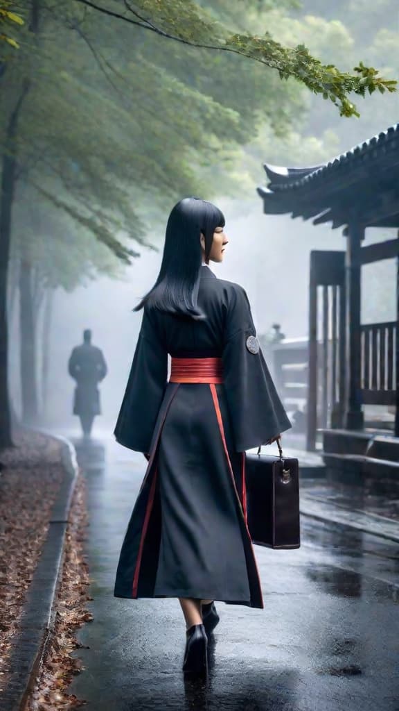  anime art: byakugan's visual prowess reveals chakra networks and detects subtle movements, embodying hyuga clan's pride. hyperrealistic, full body, detailed clothing, highly detailed, cinematic lighting, stunningly beautiful, intricate, sharp focus, f/1. 8, 85mm, (centered image composition), (professionally color graded), ((bright soft diffused light)), volumetric fog, trending on instagram, trending on tumblr, HDR 4K, 8K