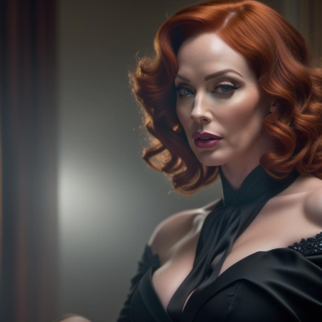  christina hendricks riding male dick, ((realistic)) hyperrealistic, full body, detailed clothing, highly detailed, cinematic lighting, stunningly beautiful, intricate, sharp focus, f/1. 8, 85mm, (centered image composition), (professionally color graded), ((bright soft diffused light)), volumetric fog, trending on instagram, trending on tumblr, HDR 4K, 8K