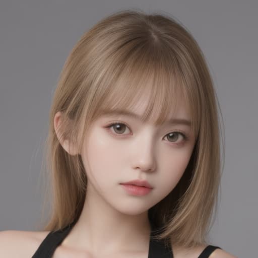  girl, best quality, solo, headshot, simple background