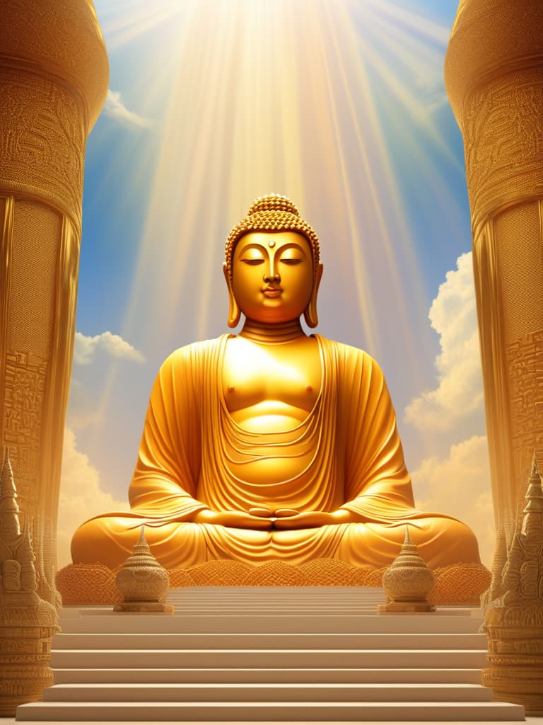  the buddha is in heaven's palace