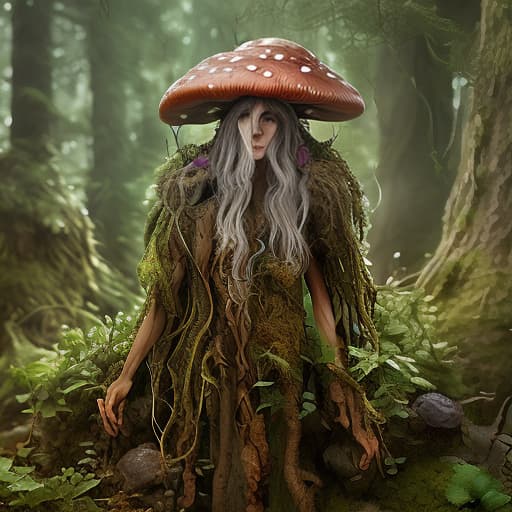  humanoid mushroom, druid