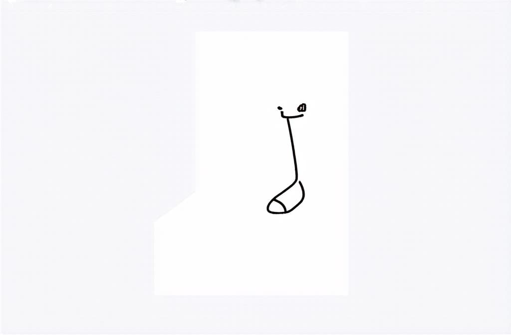  contour, very simple image in one unbroken black ink line, single line of men’s sock, engraving illustration, icon isolated on white background ar 3:2 using a single continuous black line ink brushon white background, drawing should be created without lifting the pen, recognizable features of men’s sock, engraving illustration, icon isolated on white background ar 3:2 in one unbroken line