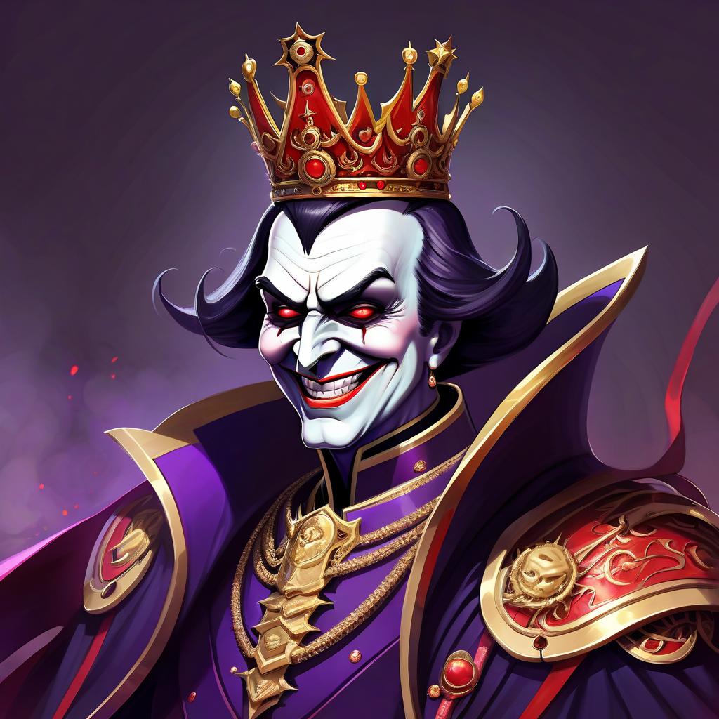  the evil smiling emperor in modern form