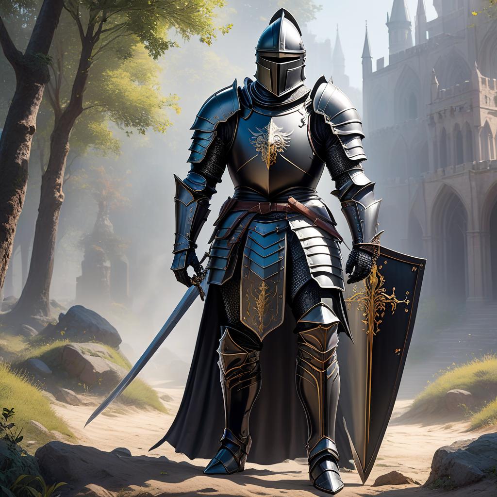  concept art sticker, simple background, knight in fullplate black armor, waving his palm . digital artwork, illustrative, painterly, matte painting, highly detailed, sticker hyperrealistic, full body, detailed clothing, highly detailed, cinematic lighting, stunningly beautiful, intricate, sharp focus, f/1. 8, 85mm, (centered image composition), (professionally color graded), ((bright soft diffused light)), volumetric fog, trending on instagram, trending on tumblr, HDR 4K, 8K