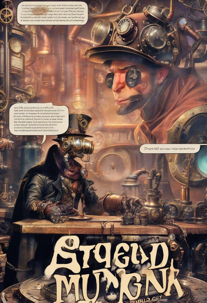  steam punk, world guy