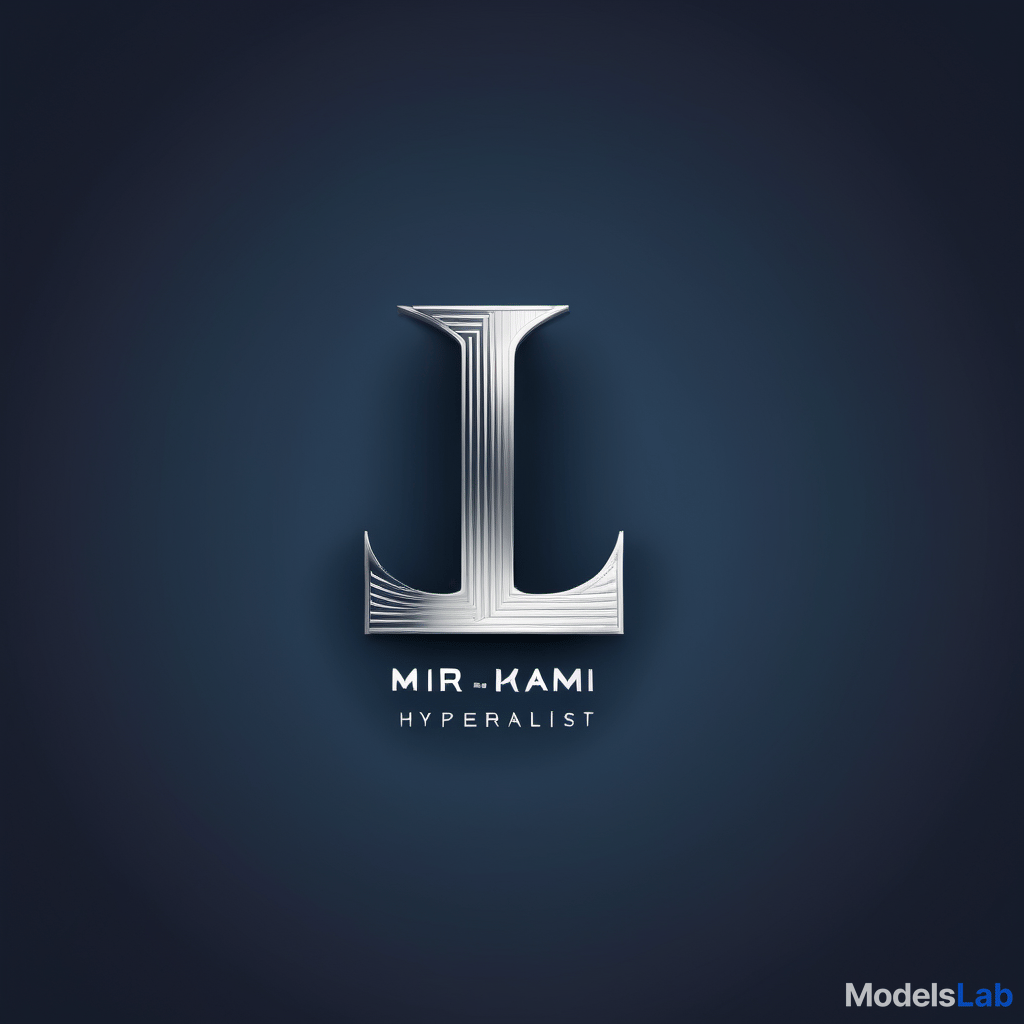  a modern digital logo design featuring a geometric 'm' symbol and text 'mr kamal' centered on a dark navy blue gradient background (#0a0a2b). the large white logo consists of two interlocked letters 'm' and 'k', rendered in a bold, sans serif font. the 'm' is positioned centrally at the top, with sharp angles and clean lines, while the 'k' is partially embedded within the 'm', creating a cohesive design. the letters have a three dimensional effect with soft shadows cast to the right and bottom, adding depth and dimensionality to the flat design. below the logo, the text 'mr kamal' is displayed in bold, metallic silver uppercase letters with a slight reflective sheen, using the same sans serif font as the logo. the text is centered both hori hyperrealistic, full body, detailed clothing, highly detailed, cinematic lighting, stunningly beautiful, intricate, sharp focus, f/1. 8, 85mm, (centered image composition), (professionally color graded), ((bright soft diffused light)), volumetric fog, trending on instagram, trending on tumblr, HDR 4K, 8K