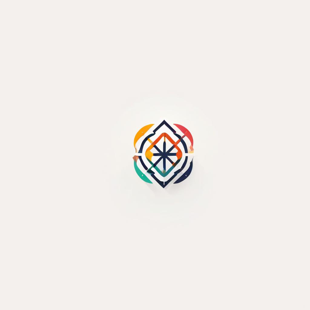  bading..., (logo), clean, contemporary, bold, minimalist, geometric shapes, sans serif font, bright colors, dynamic, innovative