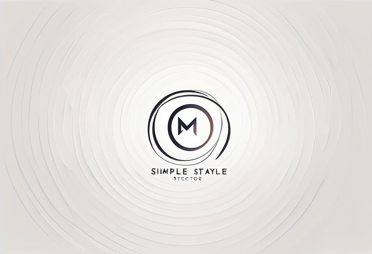  minimalist style the logo is simplified, the logo is vector, simple, stylish, minimalistic, the logo is minimalistic in the form of abstract smooth lines . simple, clean, uncluttered, modern, elegant