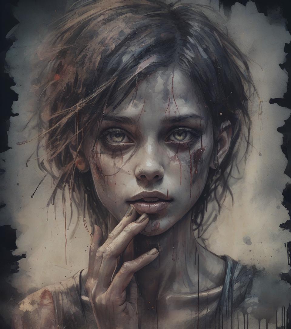  grunge style i will love you forever. even if we never meet again. if we are closed here for months. if take care of us. (((digital painting))), detailed gorgeous face, perfect anatomy, centered, chiaroscuro, (dark atmosphere), action pose, smooth, art by carne griffiths and wadim kashin, trending on artstation, sharp focus, intricate details, highly detailed, kids story book style, watercolor style, . textured, distressed, vintage, edgy, punk rock vibe, dirty, noisy