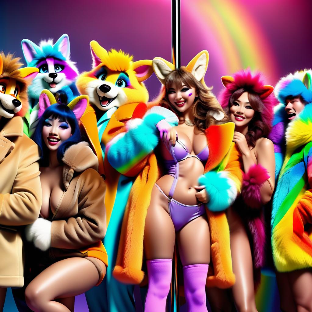  the place of action of the characters is , s, in coats, furries touch each other's s and shoot it on the phone, there are characters in , stripper characters dancing on a pole showing everyone their , , furry , and more in the picture and fur on the whole image and so that the face was not in the frame women without ins of fools all the very cheerful makeup in the picture and the rainbow in full growth with people went pionately anime furr and with vulgarities in furs, a furry furry with a sweet furry furry head, a giant fur fluffed fur fluffed fur fluffy body with a giant fur fluffy fur fluffy furry, a fur fluffy fur fluffy fur fly fluffy fur fluffy fly fluffy flies, a giant fur flu